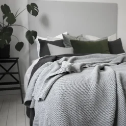 Colcha de cama Moss 160x260 cm, stone (gris claro)