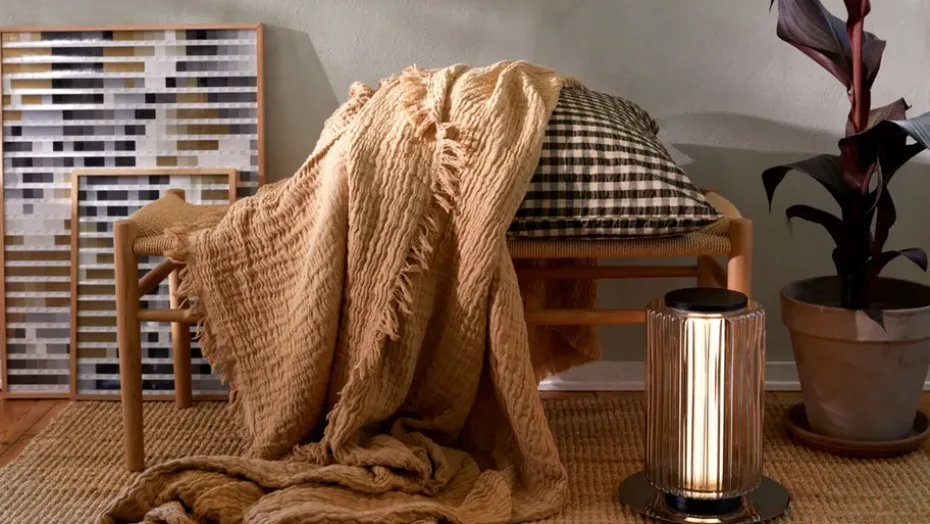 Colcha de cama Reloved 240x260 cm, Sand