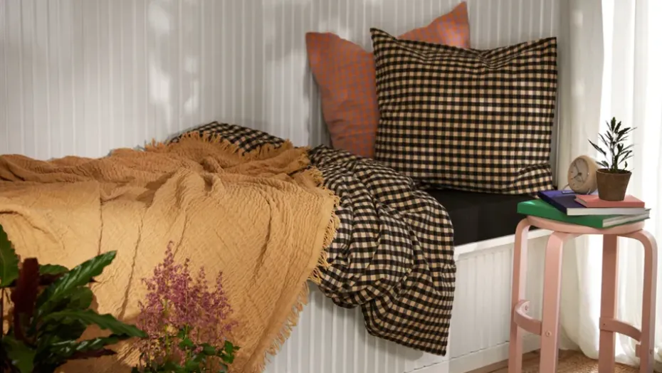 Colcha de cama Reloved 240x260 cm, Sand
