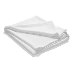 Colcha de cama Stripe algodón lavado a la piedra 180x260, blanco