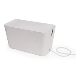 Colector de cables Cable Organiser XXL, blanco-blanco