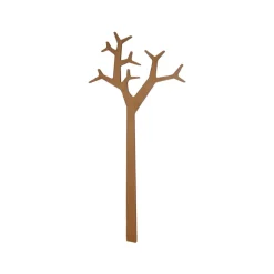 Colgador de pared Tree, Roble lacado transparente