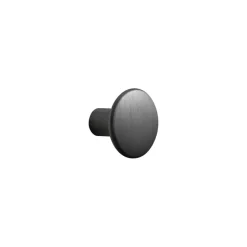 Colgador metal The Dots 2,7 cm, negro