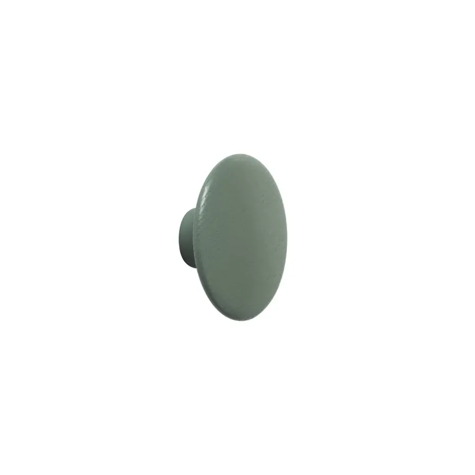Colgador The Dots, verde polvo, extra pequeño