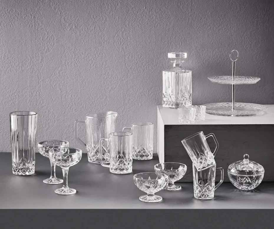 Copa de champán Harvey 25 cl set de 4, transparente