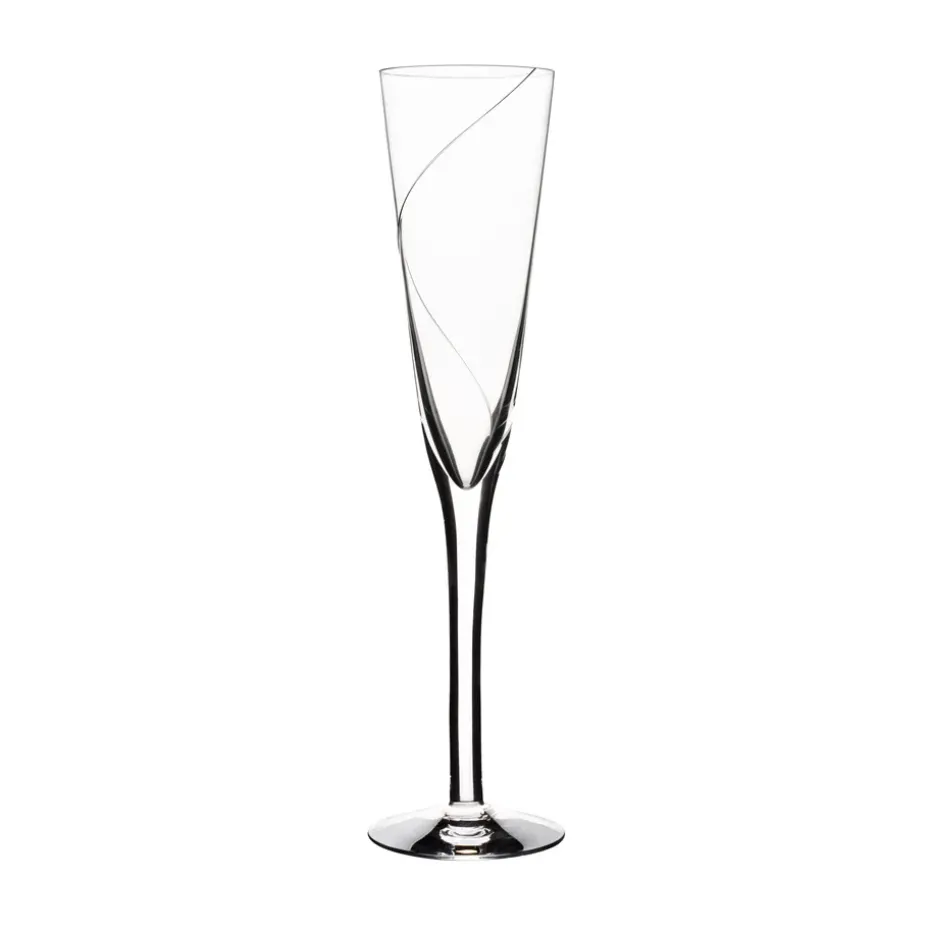 Copa de champán Line 15 cl, transparente