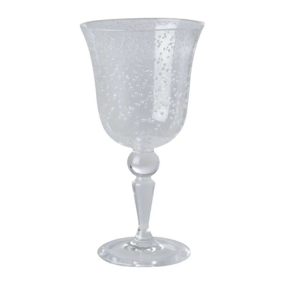 Copa de vino diseño burbuja Rice 36 cl, Claro