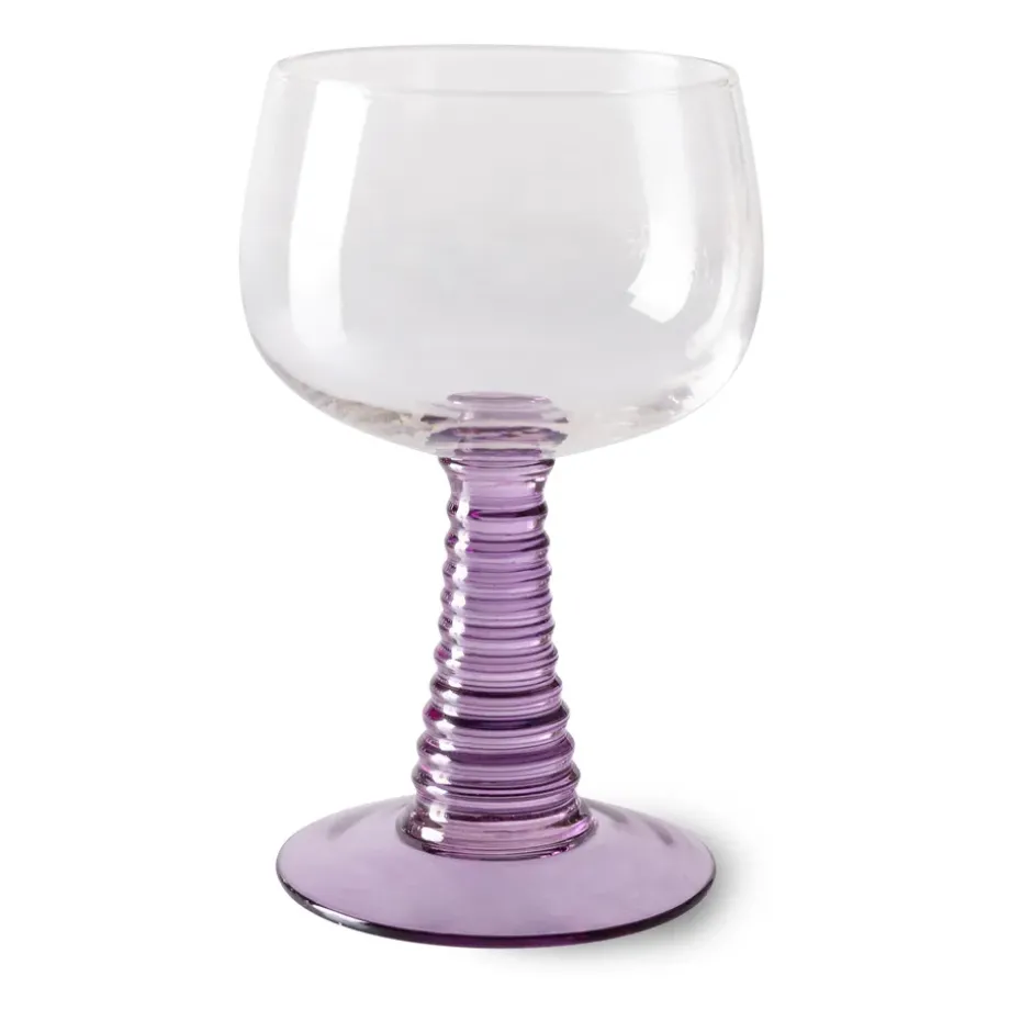 Copa de vino Swirl alta, Purple