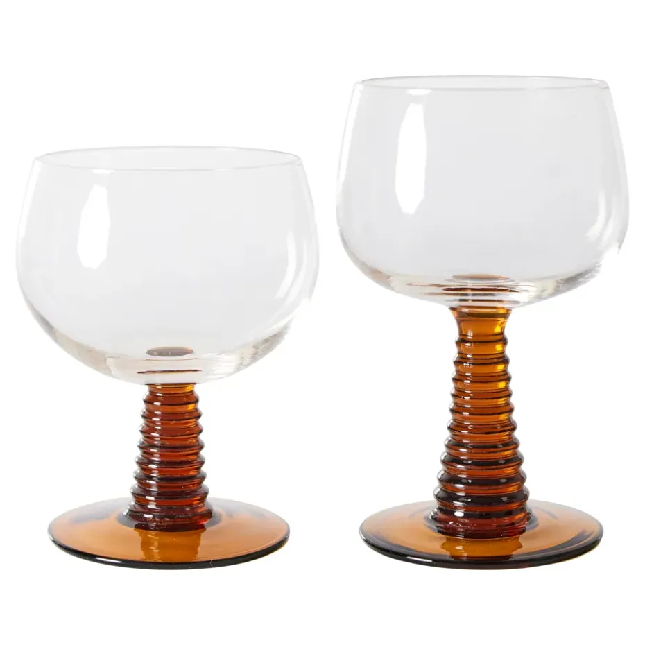 Copa de vino Swirl baja, Ochre