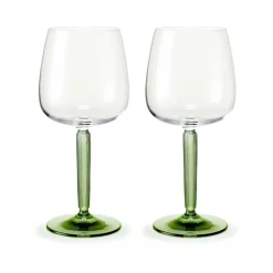 Copa de vino tinto Hammershøi 49 cl 2-pack, Transparente-verde