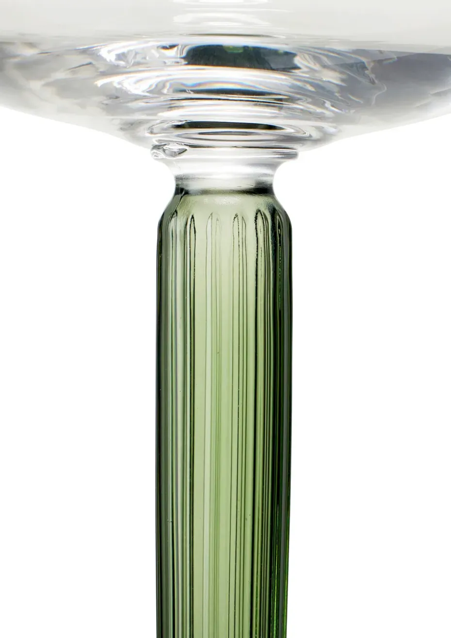 Copa de vino tinto Hammershøi 49 cl 2-pack, Transparente-verde