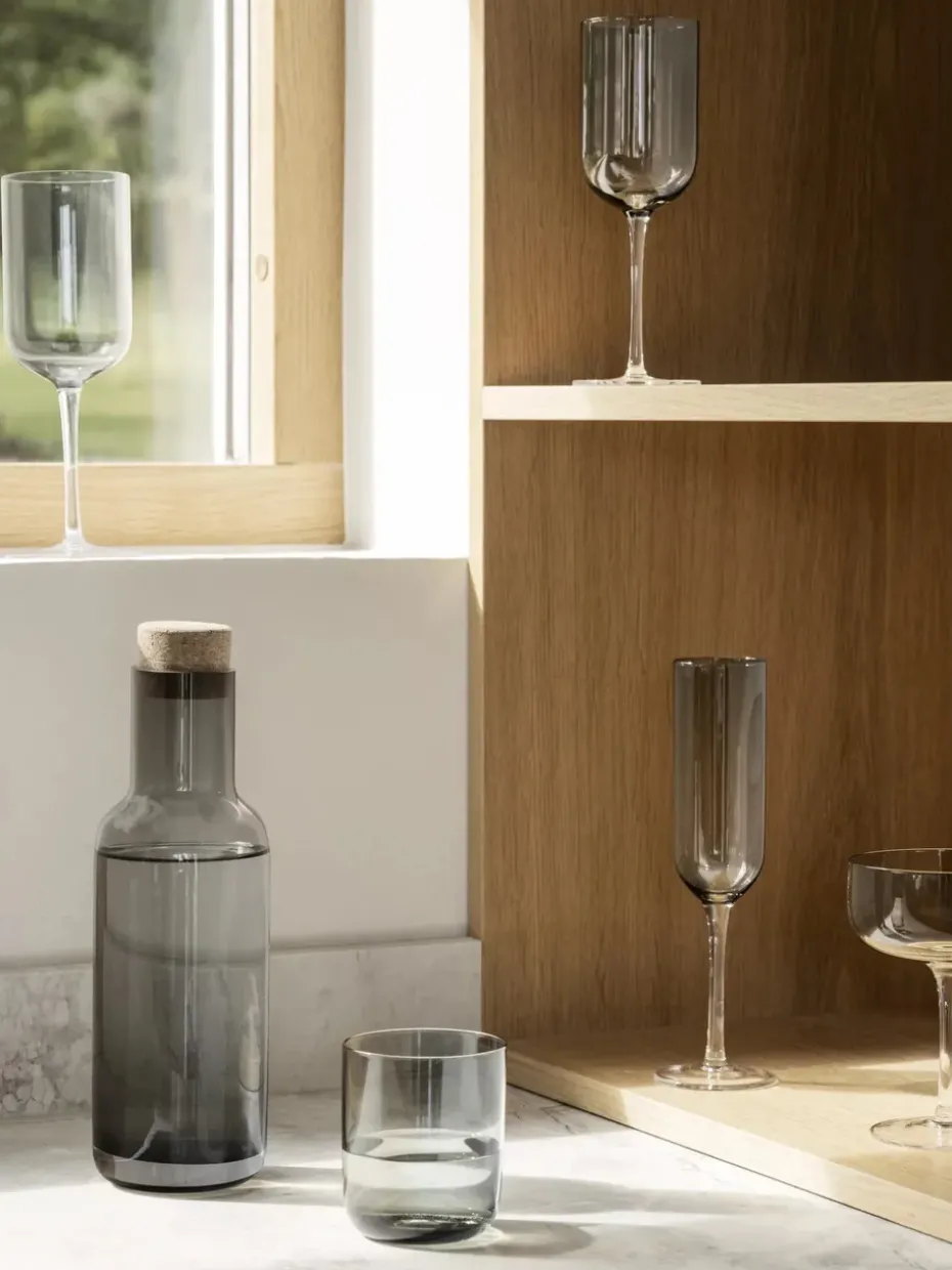 Copas de champagne Fuumi Coupe Coupe 28 cl 4-pack, Ahumado-claro