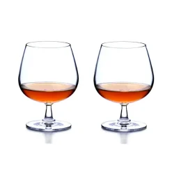 Copas de coñac Grand Cru, set de 2, transparente