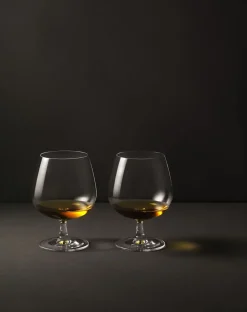 Copas de coñac Grand Cru, set de 2, transparente