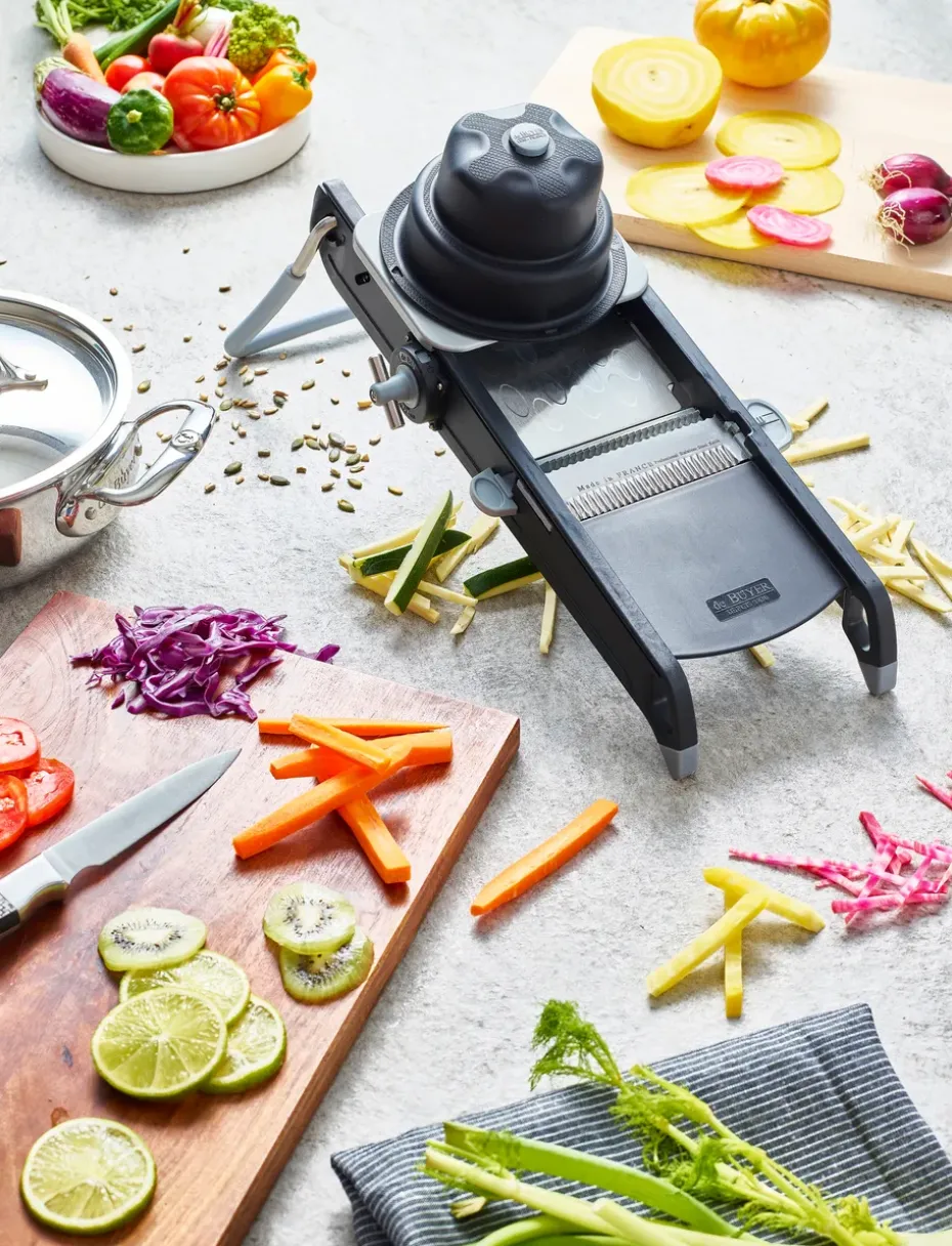 Cortador de verduras De Buyer Swing Plus, negro