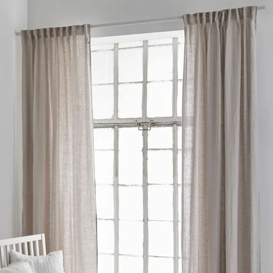Cortina con banda Sunshine 140x290 cm, Ash (gris)