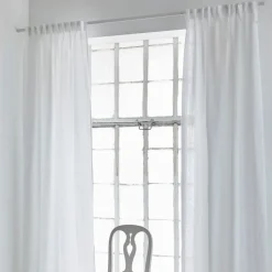 Cortina con banda Twilight 140x290 cm, White