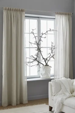 Cortina Dalsland con banda 145x250 cm, Oatmeal