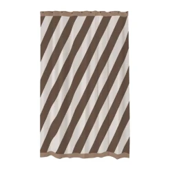 Cortina de ducha Diagonal 150x200 cm, Chocolate