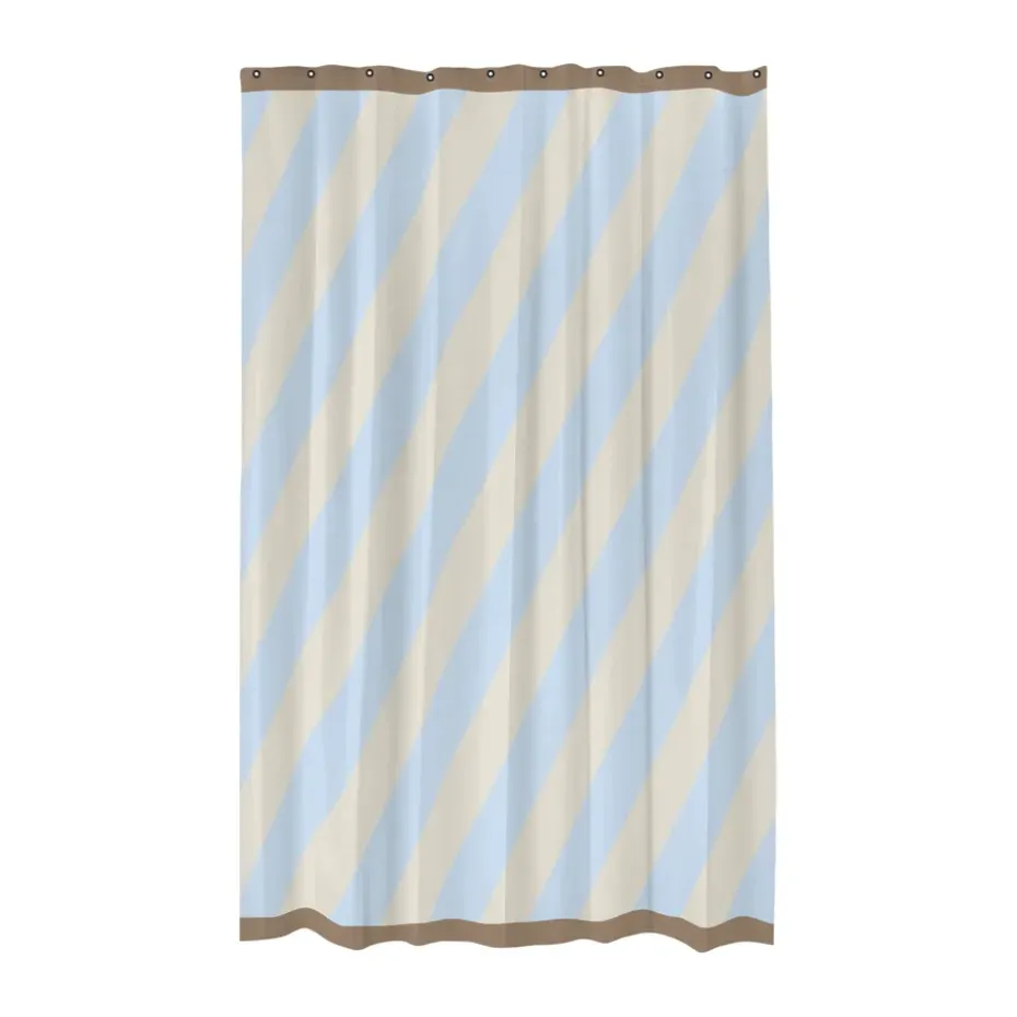 Cortina de ducha Diagonal 150x200 cm, Light blue