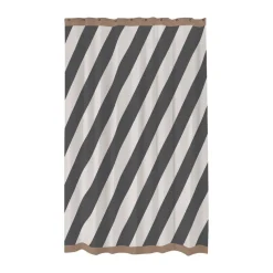 Cortina de ducha Diagonal 150x200 cm, Dark grey