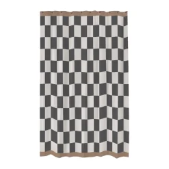 Cortina de ducha Retro 150x200 cm, Dark grey