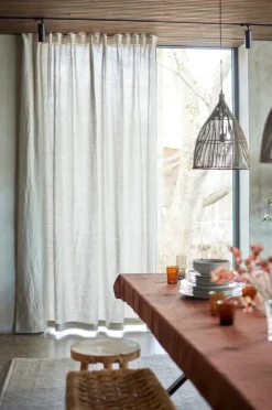 Cortina Sunrise con cinta para fruncir 280x290 cm, Oatmeal