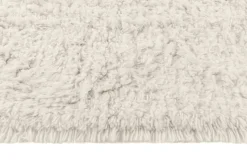Cozy Alfombra de lana blanco natural, 170x240 cm