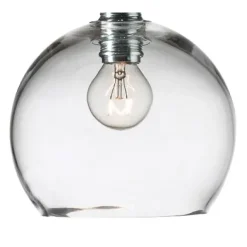 Cristal de reserva lámpara de techo Rowan 15,5 cm, claro