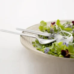 Cubiertos de ensalada Dorotea, acero inoxidable