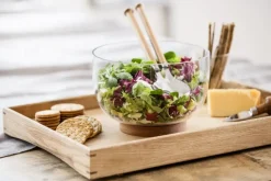 Cubiertos de ensalada Nature, 2-pack, Roble