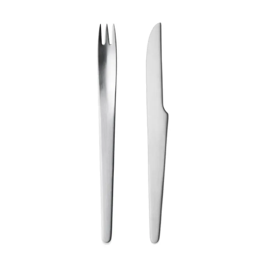 Cubiertos de postre Arne Jacobsen, 8 piezas
