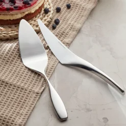 Cubiertos de servir tarta Hardanger, acero inoxidable