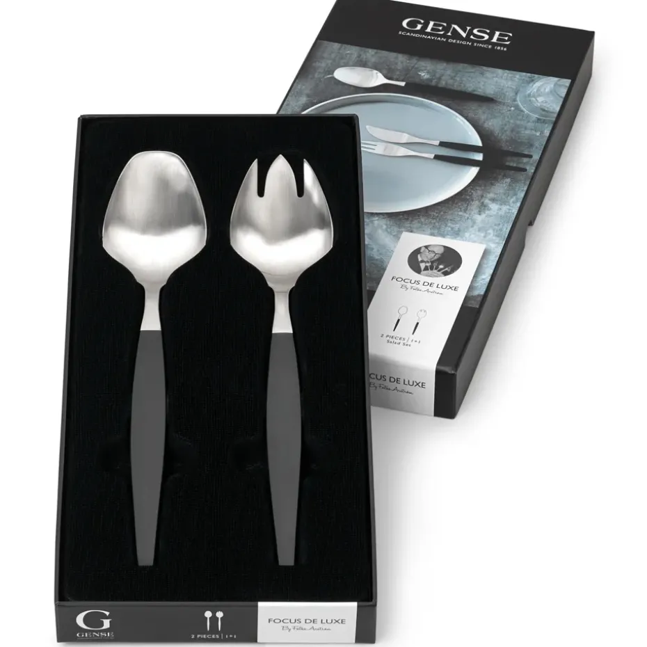 Cubiertos ensalada Focus de Luxe, set de 2