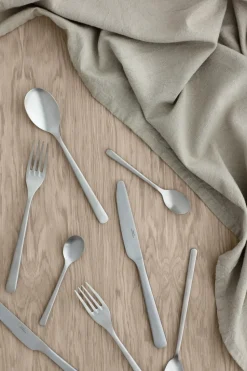 Cubiertos Hune 16 piezas, Brushed satin