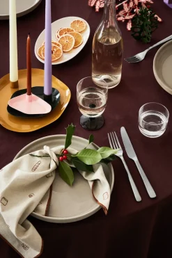 Cubiertos Hune 16 piezas, Brushed satin