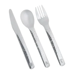 Cubiertos infantiles Lupo Pippi 9 piezas, Plata