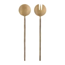 Cubiertos para ensalada Gaith, 2 piezas, Latón
