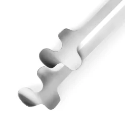 Cubiertos para ensalada Leaf, Brushed Steel