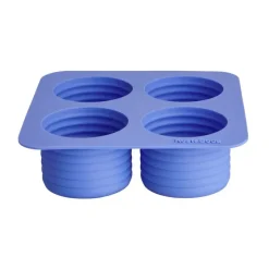 Cubitera 4 compartimentos Viva 13 cl, Azul marino