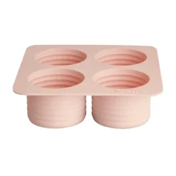 Cubitera 4 compartimentos Viva 13 cl, Rosa polvo