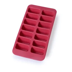 Cubitera rectancular con tapa Lékué, Rojo
