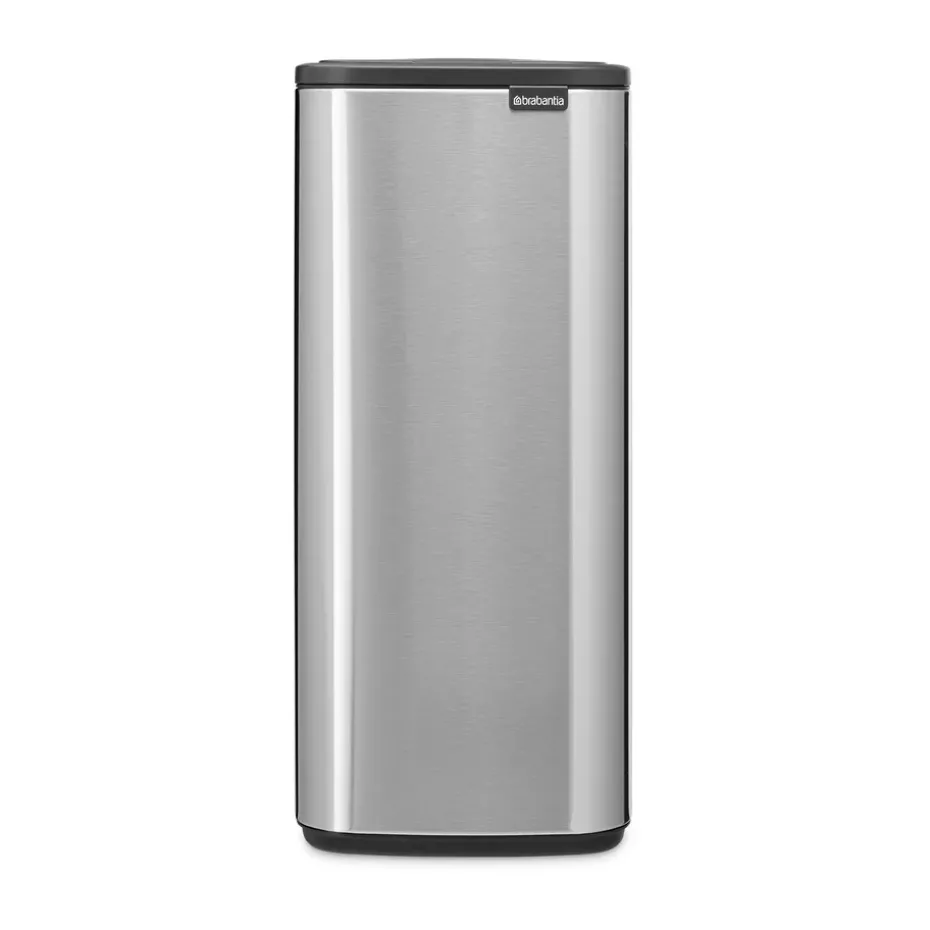 Cubo de basura Bo Touch Bin 30 L, Acero mate antihuellas