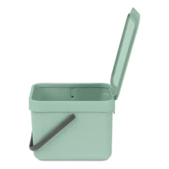 Cubo de basura Short & Go 6L, Jade green