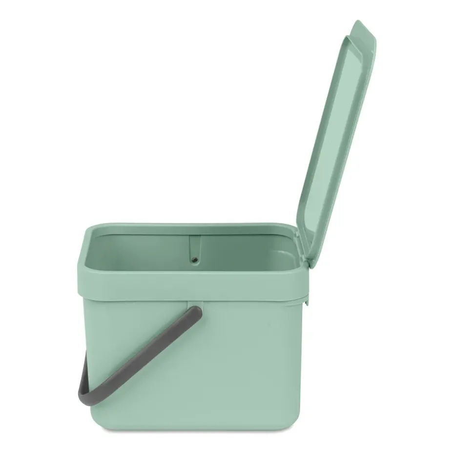 Cubo de basura Short & Go 6L, Jade green