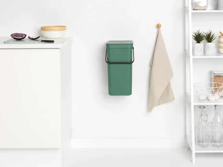 Cubo de basura Sort & Go 16 L, Fir Green