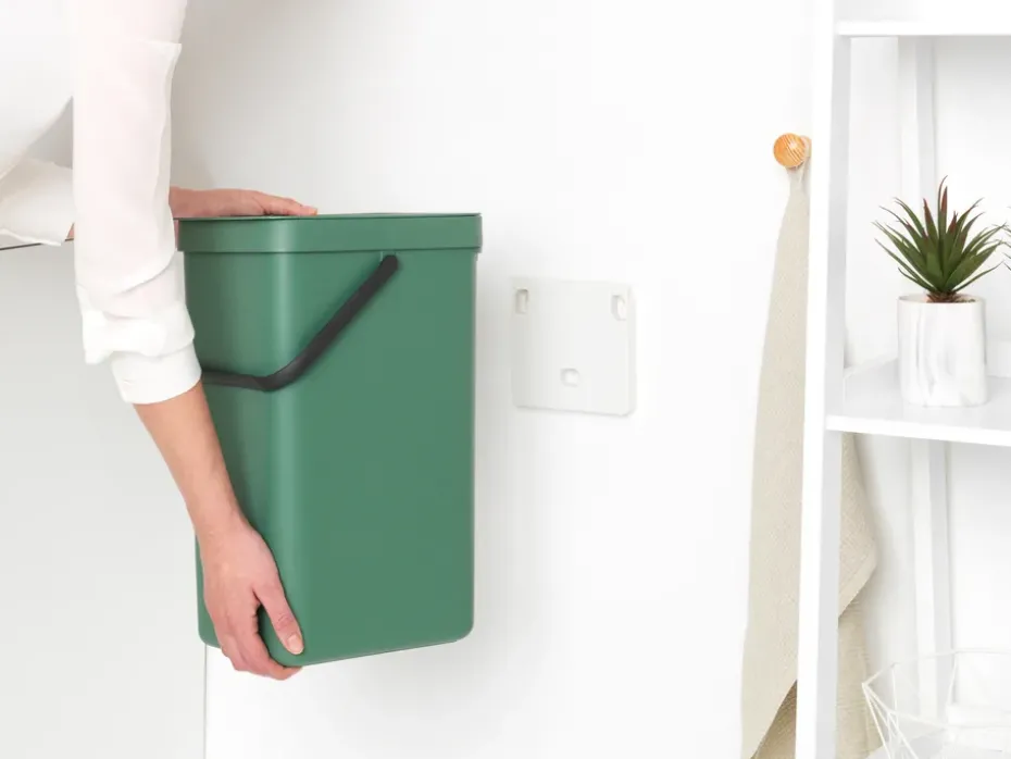 Cubo de basura Sort & Go 16 L, Fir Green