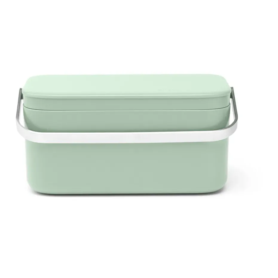 Cubo para restos de comida Sinkside 13x22 cm, Jade green