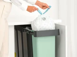 Cubos integrado Sort&Go, 2x30 L, Gris oscuro