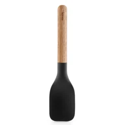 Cuchara mezcladora Nordic Kitchen grande, negro